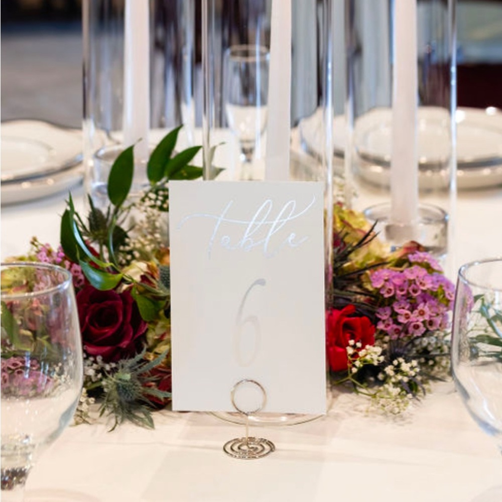 Table number holders - Picture 2 of 4